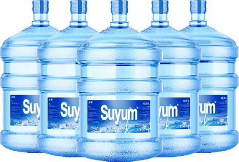 Вода питьевая «Suyum» в 18,9 л бутылях в Троицке, Одинцово, Коммунарке, Московском